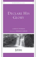 Declare His Glory SATB choral sheet music cover